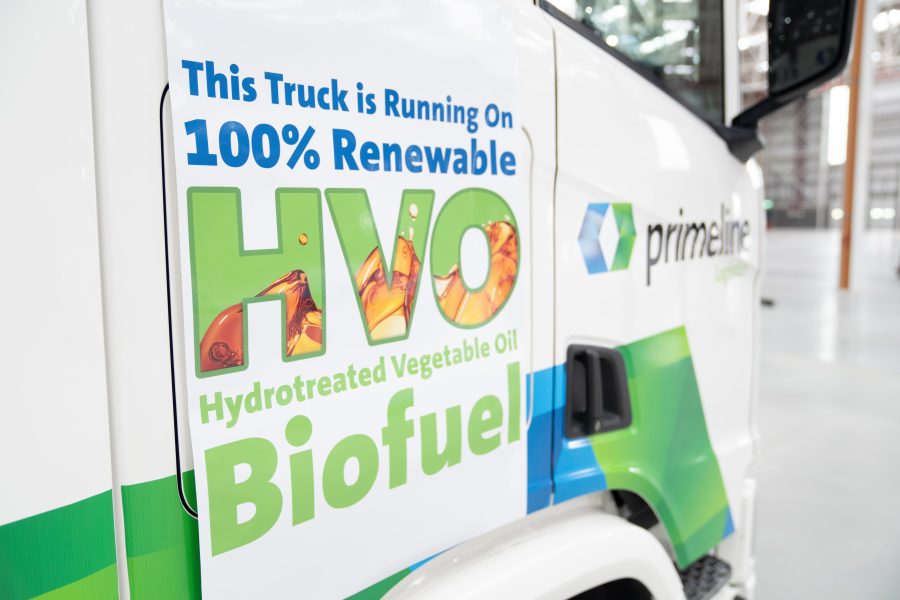 Primeline Group Fleet Investing in HVO Fossil Fuel Free Biofuels